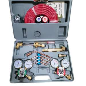 Kit de soudage et de découpe au gaz oxy-acétylène américain Harris, comprenant une machine-outil avec une buse pour les applications de soudage et de découpe - Product Image 6