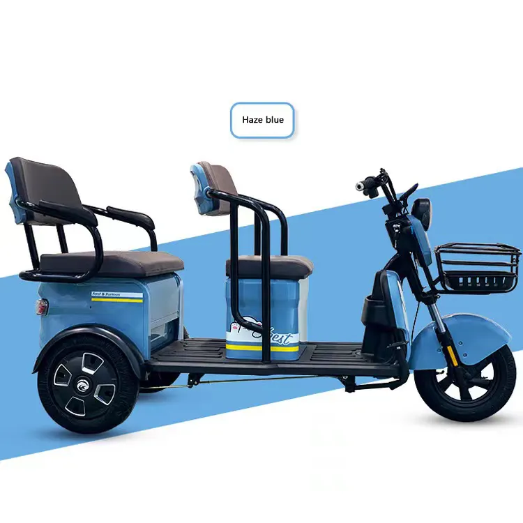 New Style Electric Mini Rickshaw Tricycle Three Wheel