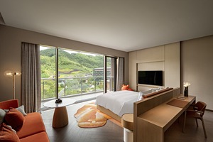   Ensemble de meubles de restaurant d'hôtel moderne, tables et chaises de luxe avec sièges rembourrés - Product Image 5