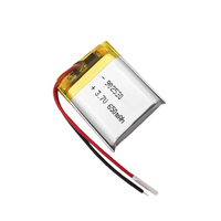 Baterai Lipo Isi Ulang 902530 3.7V 650mAh Baterai Lithium Polymer Akku untuk Produk yang Dapat Dipakai