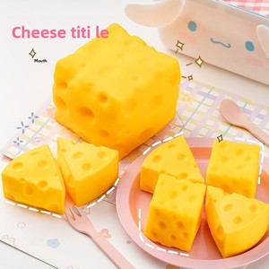 Juguete Antiestrés con Forma <span class=keywords><strong>de</strong></span> Queso - Regalo Creativo en Caja para Todas <span class=keywords><strong>las</strong></span> Edades y Géneros; Venta al por Mayor Disponible - Product Image 1