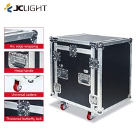 16U Pro audio standard pro ampli rack flight case antichoc Amp Rack Flight Road Case pour 19 pouces Rack