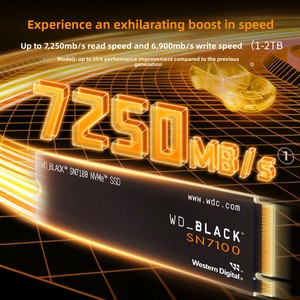 Untuk SSD Desktop Internal PCIe 4.0 X4 Black SN7100 2TB M2 - Product Image 3
