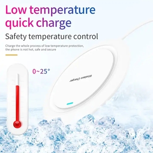 Nuevo Cargador Inalámbrico Portátil de <span class=keywords><strong>Carga</strong></span> Rápida de 15 W de <span class=keywords><strong>2022</strong></span> con Diseño Ignífugo para Teléfonos Celulares y Dispositivos Android - Product Image 5