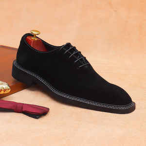 Chaussures plates décontractées et habillées DSYX pour hommes, en cuir véritable respirant, légères, antidérapantes, pour l'extérieur - Product Image 1