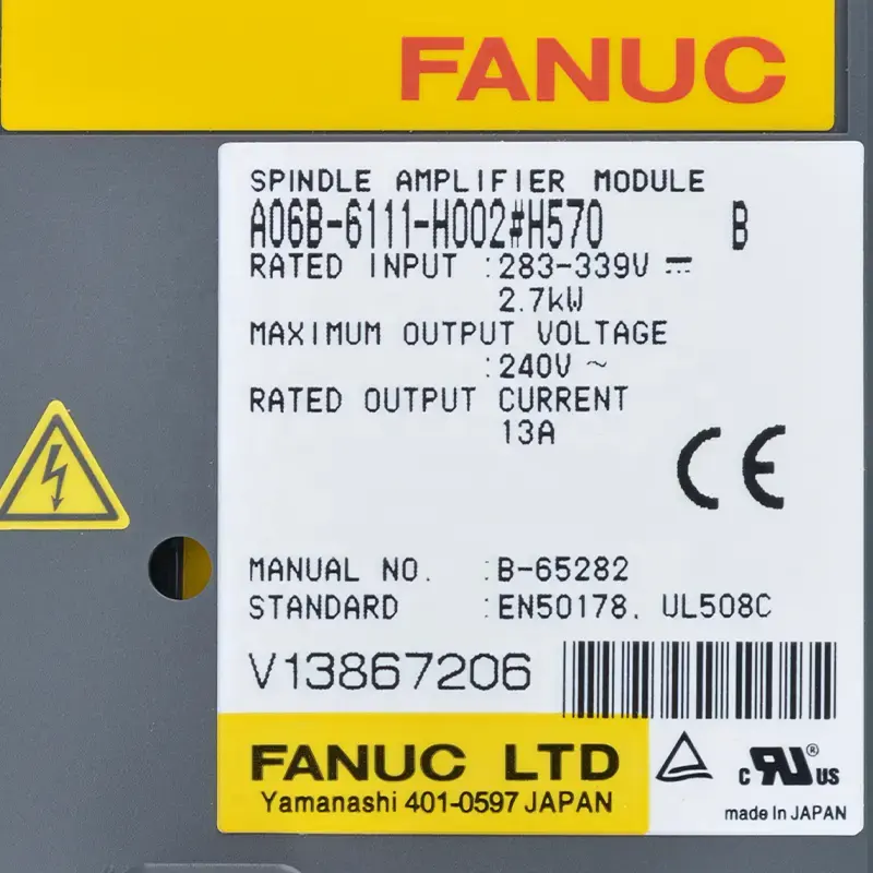 Fanuc шпинделя модуль привода сервоусилителя мощности A06B-6111-H002 # H570