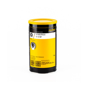KLUBER STABURAGS NBU 12 MF grasso industriale ad alte prestazioni per la lubrificazione a lungo termine di rotolamento e cuscinetti a strisciamento - Product Image 2