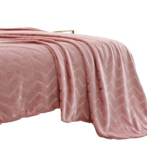 Cross-Border Bright Winter Blanket - Thick Shiny <strong>Silk</strong> Flannel <strong>Throw</strong> for Home Sofa Office Nap - Product Image 4