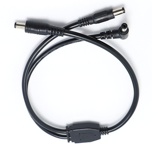 Kabel Harness Daya DC 1 ke 2, Kabel Splitter DC Sudut Kanan Lurus untuk LED Strip, CCTV, Kamera Keamanan, Catu Daya - Product Image 5