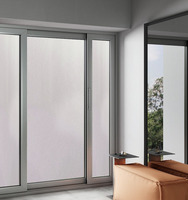 Schmetterlings-Design Selbstklebende Dekorative Statische Fensterfolie für Sichtschutz und Wärmeisolierung mit 2 Jahren Garantie für Hotels