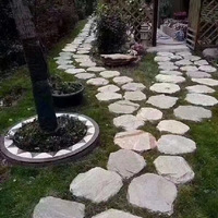 Pavés de Granit Gris Noir Poli pour Allée, Dalles de Granit Irrégulières Modernes pour Parc, Granit Fantaisie Léger pour Extérieur – Prix Compétitif