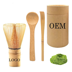 Eco café Matcha batidor tradicional japonés Matcha té herramientas bambú batidor conjunto - Product Image 2