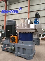 Granulateur à Anneaux de Haute Qualité 3 Tonnes/h pour Biomasse - Machine à Granulés de Sciure et de Bois à Haute Productivité avec Moteur et Engrenages