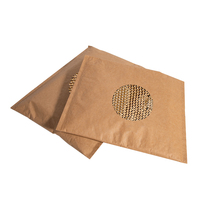 Nouveauté sac en papier kraft nid d'abeille sac en papier kraft brun 100% sac auto-adhésif rembourré en papier sac postal en nid d'abeille