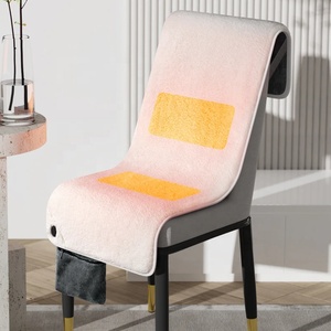 Coussin chauffant électrique portable pliable Anjuny USB à 3 modes réglables <span class=keywords><strong>pour</strong></span> siège <span class=keywords><strong>de</strong></span> voiture, bureau et maison - Product Image 2