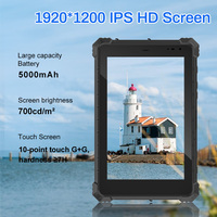 10,1 pulgadas Ip68 impermeable 700 Nit legible con luz solar con escáner 1D 2D Win Rugged Tablet