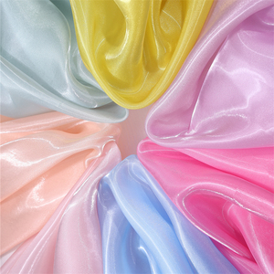 Exquisita tela de organza con brillo líquido, malla brillante de lujo, ligera y transparente, para la confección de vestidos de novia y faldas Hanfu. - Product Image 2