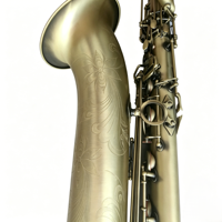 High Grade Professional Tone Eb Antique Bronze Baritone Saxophone