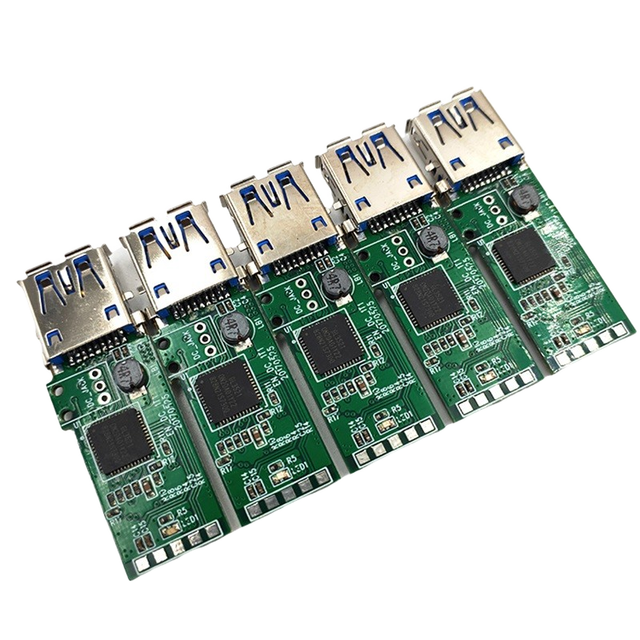 LED Supply PCBA Manufacturing Custom 20000mah Power Bank Circuit Board Assembly Large 12V UPS with GAN PCBA Design
