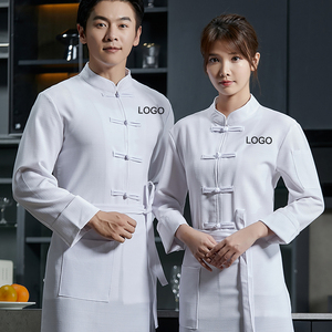 Uniforme <span class=keywords><strong>de</strong></span> restauration d'usine <span class=keywords><strong>veste</strong></span> <span class=keywords><strong>de</strong></span> <span class=keywords><strong>chef</strong></span> <span class=keywords><strong>brodée</strong></span> avec logo t-shirt à manches longues cuisine vêtements <span class=keywords><strong>de</strong></span> cuisine uniformes <span class=keywords><strong>de</strong></span> <span class=keywords><strong>chef</strong></span> - Product Image 2