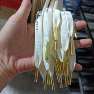 Cuerda Trenzada de Alta Resistencia Ecológica Shengqier, Cordones Planos de Poliéster para Prendas con Extremos Recubiertos de Silicona para Bolsos y Zapatos - Product Image 4