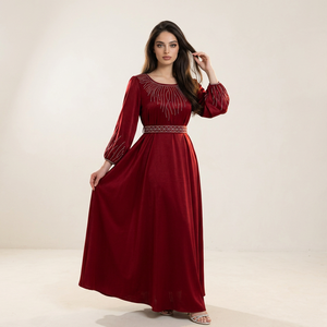 open lace back dress Hyacinth House Red Tweed & Pearl Petra Mini Dress Red Tweed / Xs main image 0