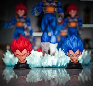 Figura de acción HESPER JT, nueva figura de dibujos animados de manga, Super Saiyan Blue Vegeta DRAGON BAII, figura de PVC, juguete de anime, regalo. - Product Image 4