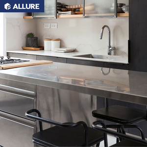 Évier de cuisine en acier inoxydable, dernier modèle, prêt à l'emploi, design commercial, armoires de cuisine intelligentes en acier - Product Image 4