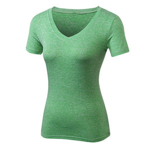 Hot Looking <b>Women</b> Gym Yoga Sports Fitness Tee Slim Jogging <b>Top</b> Blouse <b>Compression</b> T Shirt for Ladies t Shirts New Styles Custom - Product Image 6