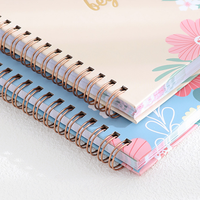 Livre d'autocollants réutilisables en spirale personnalisé pour la vente en gros, livre d'autocollants réutilisables en spirale double face avec papier de support