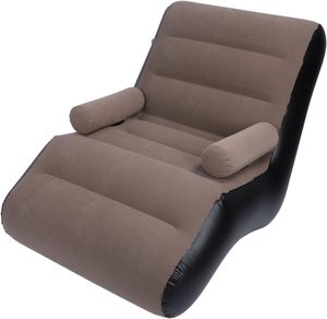 High Quality S Shaped <b>Inflatable</b> <b>Sofas</b> Velvet <b>Inflatable</b> Chairs and <b>Sofas</b> Portable Flocked Air <b>Sofa</b> for Home Living Room Lounge - Product Image 1
