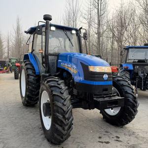 Tracteur <span class=keywords><strong>agricole</strong></span> d'occasion 4x4 avec moteur diesel Holland 4 cylindres 120 ch pour terres agricoles - Product Image 5