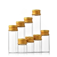 5ml 8ml 10ml 15ml 20ml petit Tube flacon bonbons doux médecine dérive verre Borosilicate bouteille avec bouchon à vis