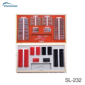 Juego de Lentes de Prueba con Montura de Plástico para Examen de la Vista, Instrumento de Optometría de Fábrica SL-232 - Product Image 3