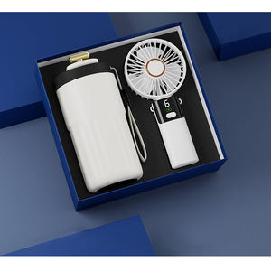 Nuevos productos 2025 Juego de regalo promocional de lujo Juego de regalo corporativo Ventilador promocional Paraguas Taza de café Artículos para juego de regalo de negocios - Product Image 4