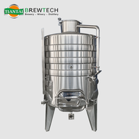 Fermenteur à vin rond de 1200 L avec isolation thermique pour la production commerciale de vin de raisin
