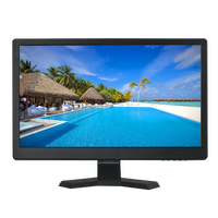 Moniteur d'affichage à LED LCD de 21.5 pouces pour travail à domicile pas cher 12v moniteurs d'ordinateur de bureau