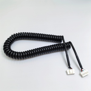 Cavo Elettrico a Spirale con 3, 4, 5, 6, 8, 12 Conduttori, Cavo di Prolunga TPU PUR, Cavo a Spirale con Connettore Molex, Assemblaggio Cavi - Product Image 1