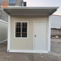 Maisons conteneurs modulaires portables de 20 pieds, préfabriquées, isolées, ignifuges, en kit, pour bureaux et centres commerciaux, design moderne
