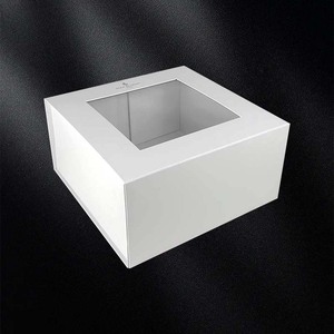 Luxury Folding Box Cake Classic White Magnetic Box Customized Gift Paper Box for Packing Gifts Clothing Shoes - Product Image 4