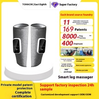 Appareil de massage électrique des jambes entièrement automatique à usage domestique Dispositif de pétrissage des veines de drainage méridien du mollet personnalisé pour maigrir les jambes