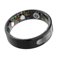 Anneau intelligent pour la santé, suivi de la fréquence cardiaque, moniteur d'oxygène sanguin, compteur de pas, modes multisports, fonction ECG, étanche