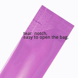 3X12Cm Multi-Color Open Top Vacuüm Heatseal Zakjes Glanzend Aluminium Mylar Plat Pakket Terug Verzegelde Zak - Product Image 6