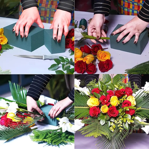Hoge Dichtheid Diy Bloemen Foam Board Voor Huis Tuin <span class=keywords><strong>Decor</strong></span> Gedroogde Kunstmatige Bloemschikking Gereedschap Voor Bloempotten & Plantenbakken - Product Image 3
