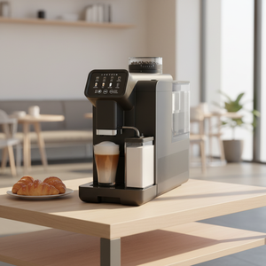 Cafetera Inteligente Totalmente Automática para el Hogar y la Oficina, Pantalla LCD Grande, Cafetera Espresso, Solo para Granos de Café, Estable y Sólida - Product Image 6