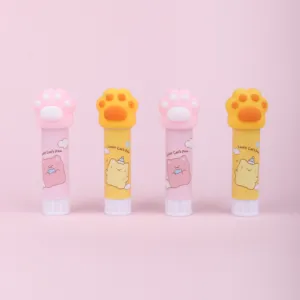 Gratis Monster Beste Roze Gele Lijmstift Voor Scholieren Online 30G Schattige Kattenklauw Vaste Lijm