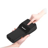 Terminal Android de données mobiles Scanner 1D/2D intégré avec balayage de codes à barres et imprimante thermique, équipé de PDA imprimés de 80mm