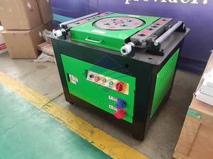 Máquina Dobladora de Barras de Acero Hidráulica Eléctrica Automática Económica para Acero Inoxidable y Acero al Carbono de 12 mm/16 mm/25 mm - Product Image 4