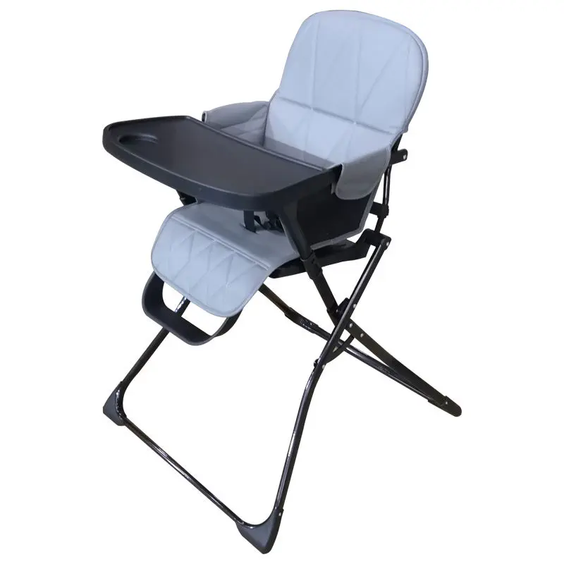 Chaise haute pour bébé chaises hautes unisexes et écologiques pour bébé chaise d'alimentation pliante en un clic