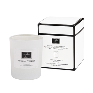 Tarro de cristal con fragancia de aroma de lujo OEM para Soja Kaars/Vela De Soja/Candelas Diwali vacaciones meditación velas perfumadas personalizadas - Product Image 1